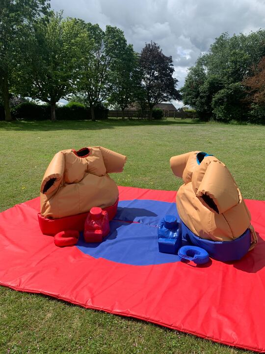 Sumo Suits Outside